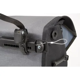 Ortlieb Diebstahlsicherung für QL2 Taschen - lang Silber