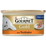 Gourmet Gold - Katzenfutter mit Truthahn - 85g