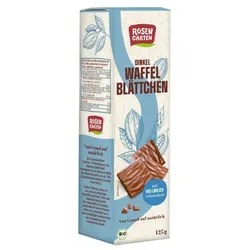 Rosengarten Dinkel-Waffelblättchen Vollmilch bio