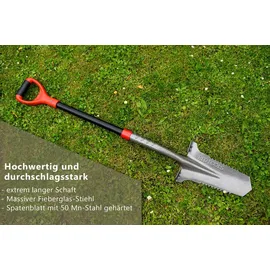 Red Tools Spaten Power Head 115cm