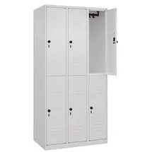 C+P Classic Plus Spind 90,0 x 50,0 x 185,0 cm verkehrsweiß