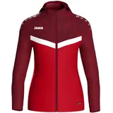 Iconic Trainingsjacke mit Kapuze Damen 103 rot/weinrot 34