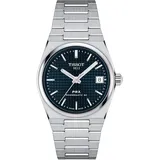 TISSOT PRX Automatik Blau Leder 35 mm T137.207.11.041.00