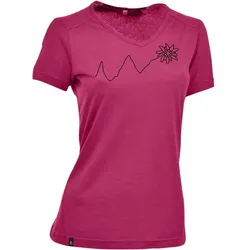 MAUL Damen Shirt Eifelsteig, cherry, 44