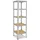 shelfplaza HOME 180x50x50 cm Schwerlastregal in verzinkt mit 5 Böden und 175 kg Traglast pro Boden