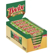 Twix Hazelnut Schokoriegel | Karamell auf knusprigem Keks mit Haselnuss | Schokoladenriegel, 30 x 46 g