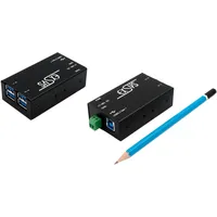 Exsys EX-1181HMS - USB 3.2 Gen1 HUB 4-Port Industrie-Hub, 15KV ESD Überspannungsschutz