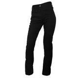 Damen Kochhose Bäckerhose Kellnerhose Jeans schwarz - 42