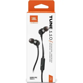 JBL T110 schwarz - In Ear-Kopfhörer mit Mikrofon