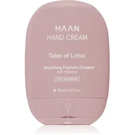 HAAN Hand Cream schnell einziehende Handcreme mit Präbiotika Tales of Lotus 50 ml