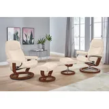 Stressless Stressless® »Garda«, (Set, Relaxsessel mit Hocker), mit Classic Base, Größe M, Gestell Braun