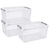 Curver 240679 Kunststoffbox HANDY geschlossen, stapelbar (B x H x T) 400 x 290 x 600 mm Transparent 3