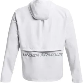 Under Armour Storm Kapuzen-Laufjacke Herren 100 white/steel/reflective S