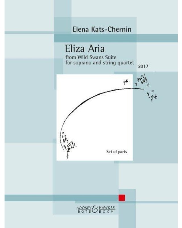 Eliza Aria Sopran Und Streichquartett. Stimmensatz., Geheftet