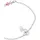 Elli Beads Armband Kinder Rosa mit Kristallen 925 Sterling Silber