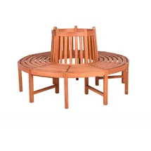 deluke Baumbank 160 x 91 x 160 cm Natur