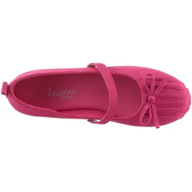 aniston shoes Ballerina ANISTON SHOES, Damen, Gr. 39, pink, Textil, Veloursleder, Schuhe Ballerina, Riemchenballerina, Schlupfschuh, Loafer, Slipper