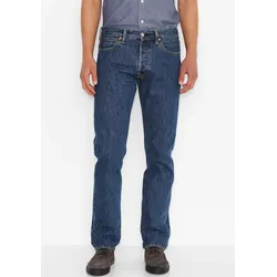 Straight-Jeans »501 LEVI'S ORIGINAL«, mit Markenlabel, Gr. 33 - Länge 32, Stonewash, , 217242-33 Länge 32