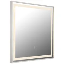 GLOBO Spiegelleuchte LED dimmbar Kaltweiß/Warmweiß/Neutralweiß/Tageslichtweiß 50x50 cm