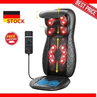 RENPHO RF-BM066 schwarz Shiatsu Neck & Back Seat Massage Chair