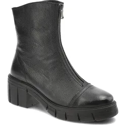 Schwarze Stiefeletten Armodo Reißverschluss-Schuhe, 37