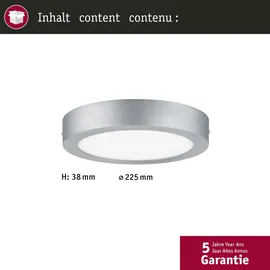 Paulmann Lunar 22,5 cm chrom matt