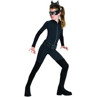 Rubie 's Girl 's Offizielles DC Comics Batman CATWOMAN Kostüm – Medium 5–7 Jahre, Schwarz
