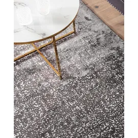 Beliani Teppich Esel Silber 160 x 230 cm