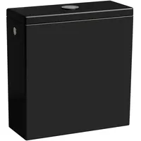 Laufen Kartell Spülkasten zu Stand-WC-Kombination H8293320009721, Badkeramik, schwarz