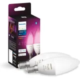 Philips Hue White & Color Ambiance E14 470 lm 5,3 W Doppelpack