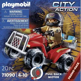 Playmobil City Action Feuerwehr-Speed Quad 71090