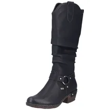 Rieker Damen 93670 Hochschaftstiefel, schwarz 00, 38