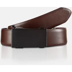 Citybelt mit Koppel-Schließe - Dark Brown - 95