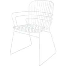 JAN KURTZ Ferly Armlehnenstuhl 56 x 57 x 81 cm weiß