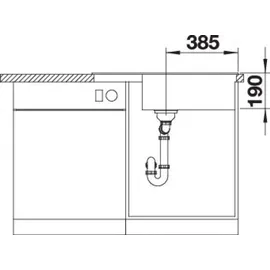 Blanco ZIA XL 6 S Compact SILGRANIT vulkangrau - Grau