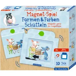 DIE SPIEGELBURG 16944 Magnetspiel Formen & Farben Schütteln Die Lieben Sieben