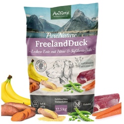 AniForte Trockenfutter FreelandDuck – Leckere Ente mit Hirse 12.5 kg