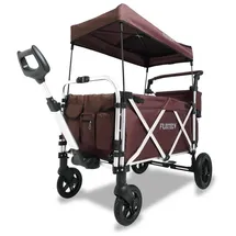 FUXTEC Fuxlife Luxus Bollerwagen FX-CTL950 Braun