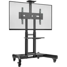 ONKRON TS1551-B TV-Rack 40-70 Zoll 55,5 kg Schwarz Kunststoff/Metall/Stahl