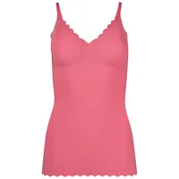 SKINY Damen Spaghettishirt - Top, V-Ausschnitt, Pads, Micro Lovers,