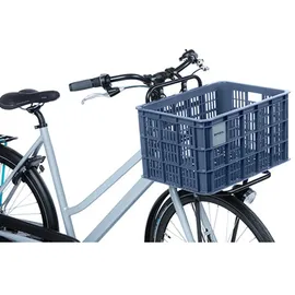Basil Crate L Fahrradkiste blau