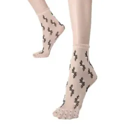Oroblu Flowering Socks 20 Beige Polyamid One Size Damen