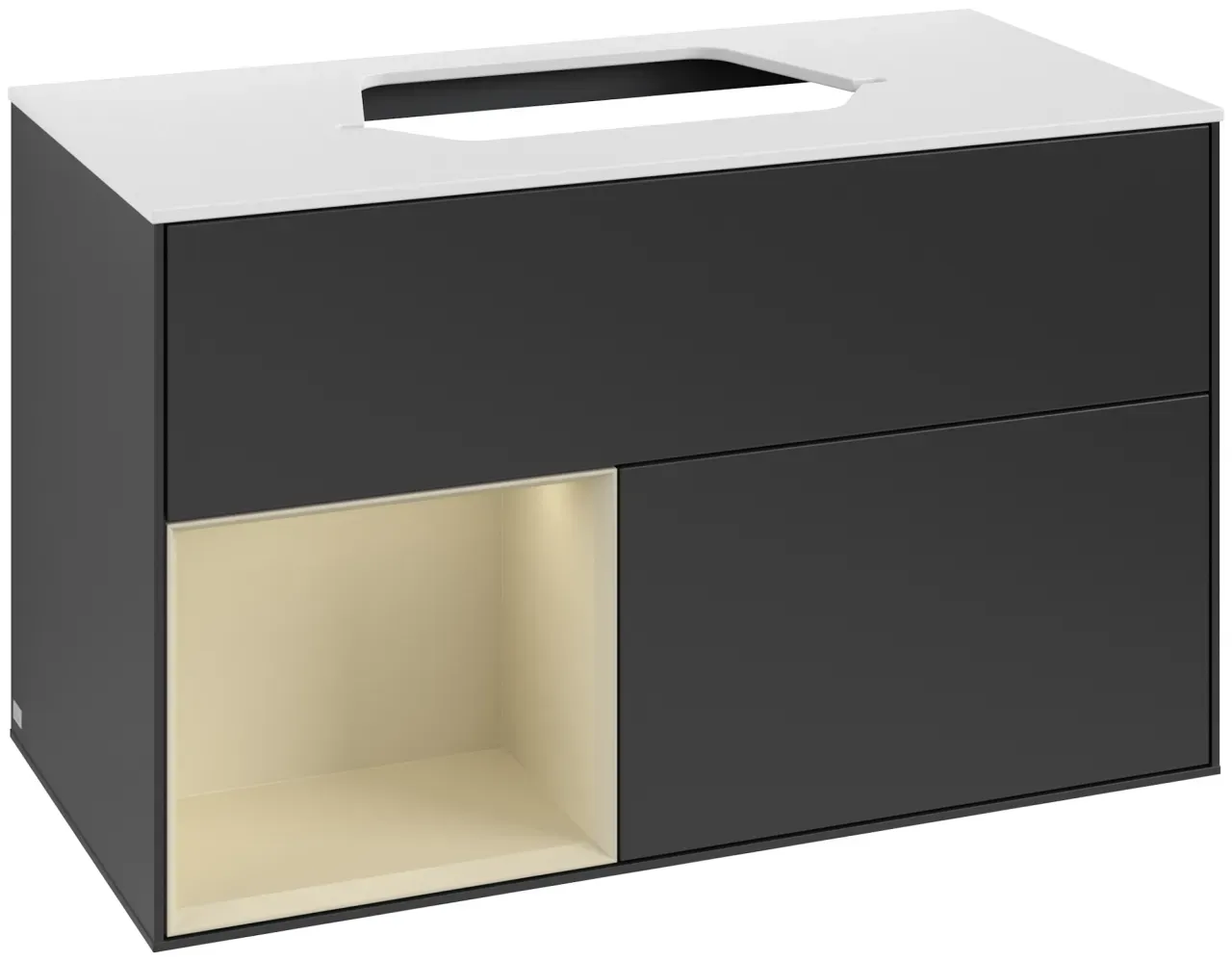 Villeroy & Boch Waschbeckenunterschrank Finion F36 1000x603x501mm m Bel FK/RE/AP: PD/HJ/1 F361HJPD