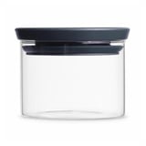 BRABANTIA Glasbehälter 0,3 L/Deckel Dark Grey
