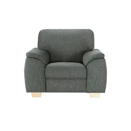 Smart Relaxsessel Valencia Mikrofaser 116 x 90 x 93 cm Grau