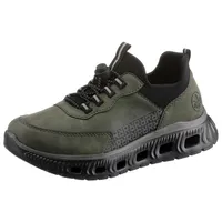 Rieker Damen M6058 Sneaker, Grün, 42 EU Weit