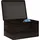 vidaXL Holzkiste mit Deckel 40 x 30 x 23 cm 1-tlg. schwarz