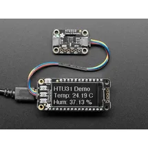 Adafruit HTU31 Temperatur- & Luftfeuchtigkeitssensor Breakout Board, STEMMA QT/Qwiic, 4832