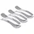 Guzzini Gocce, 6 Dessertlöffeln 10,5 cm - Silber, 2,3 x 10,5 cm - 27140063
