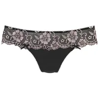 LASCANA String Damen schwarz-rose Gr.48/50